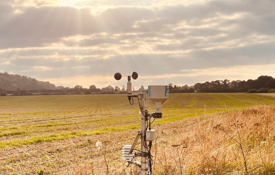 Agrii weather stations in farmland setting